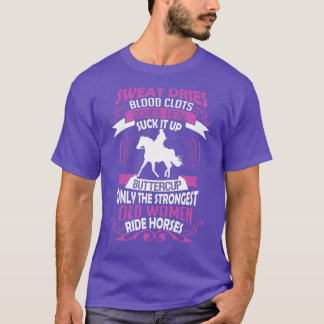Die stärkste alte Frau reitet Pferde T-Shirt