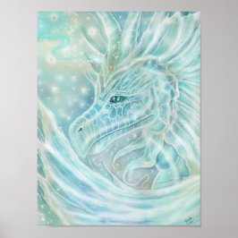 Die "Starlight"-Drachenfantasie von Renee Lavoie Poster