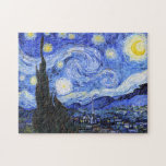 Die Starry Night Van Gogh<br><div class="desc">Ein Ölgemälde des Holländischen Meisters Vincent Van Gogh (1853-1890), wahrscheinlich sein berühmtestes Gemälde, malte Van Gogh 1889 aus dem Gedächtnis "Die Sternennacht", während er sich in einem Asyl in Frankreich aufhielt, wo er sich auf Depressionen hin unterhielt. Die Szene zeigt den Blick aus seinem Schlafzimmerfenster. Im Gemälde befinden sich der...</div>