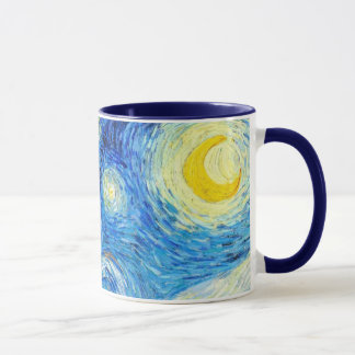 Die Starry Night Van Gogh trinkt Tasse
