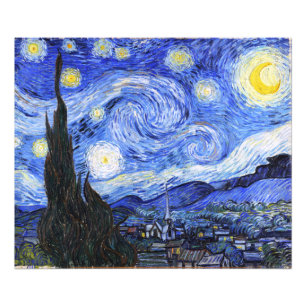 Die Starry Night von Van Gogh Fotodruck
