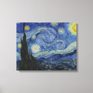 Die Starry Night von Van Gogh Leinwanddruck