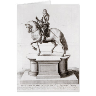 Die Statue von König Charles an Charing Kreuz