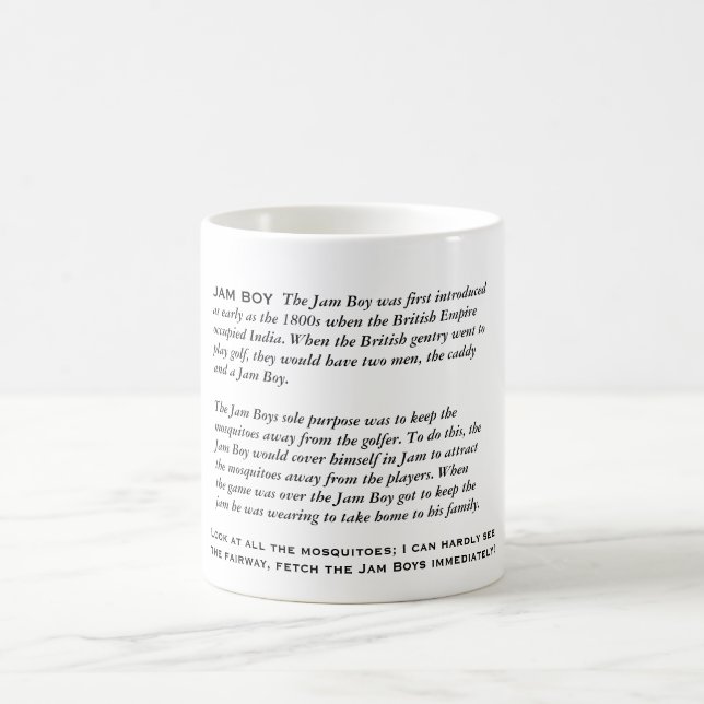 Die Stau-Jungen-Tasse Kaffeetasse (Mittel)