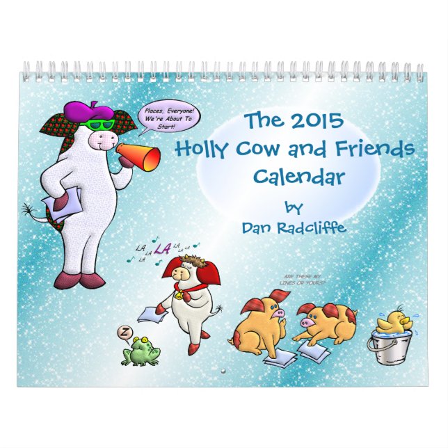 Die Stechpalmen-Kuh 2015 und Freund-Kalender Kalender (Titelbild)