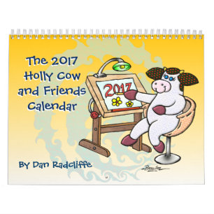 Die Stechpalmen-Kuh 2017 und Freund-Kalender Kalender