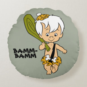 Die Steine   Bamm-Bamm Rubble Rundes Kissen