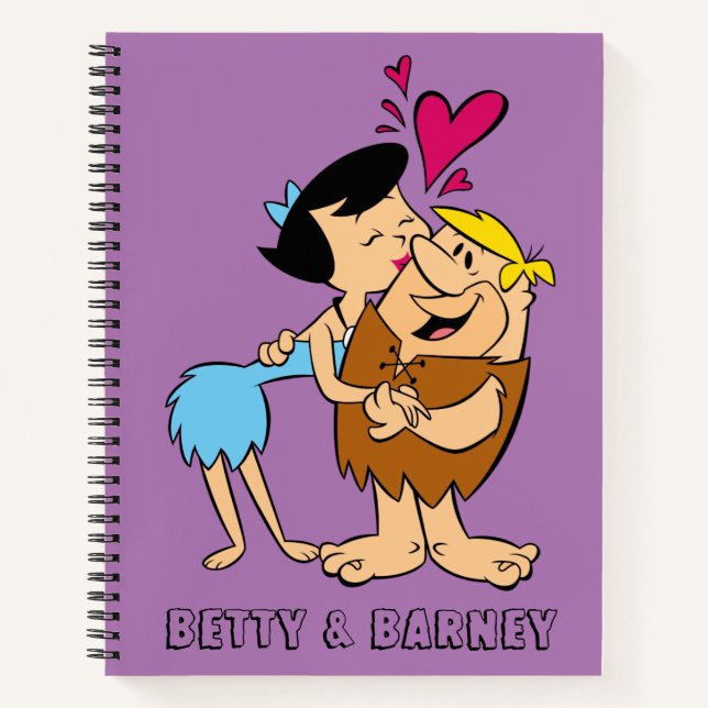 Die Steine | Betty Kissing Barney Notizbuch (Vorderseite)