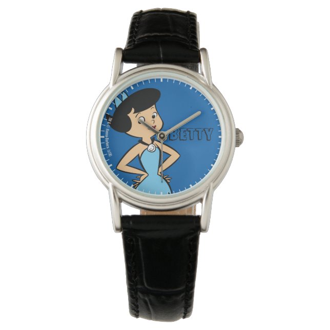 Die Steine | Betty Rubble Armbanduhr (Vorderseite)