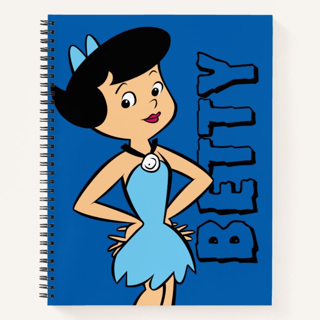 Die Steine | Betty Rubble Notizbuch (Vorderseite)