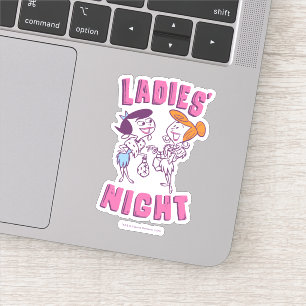 Die Steine  Betty & Wilma - Ladys Night Aufkleber
