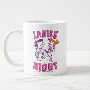 Die Steine  Betty & Wilma - Ladys Night Jumbo-Tasse