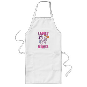 Die Steine Betty & Wilma - Ladys Night Lange Schürze