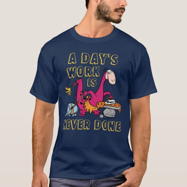Die Steine | Dino Reinigungshaus T-Shirt (Vorderseite)