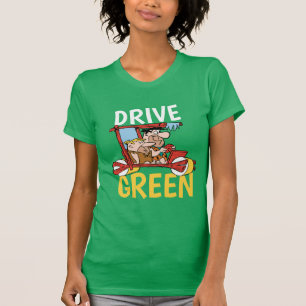 Die Steine   Fred & Barney - Grün fahren T-Shirt