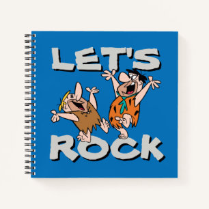 Die Steine   Fred & Barney - Let's Rock Notizbuch