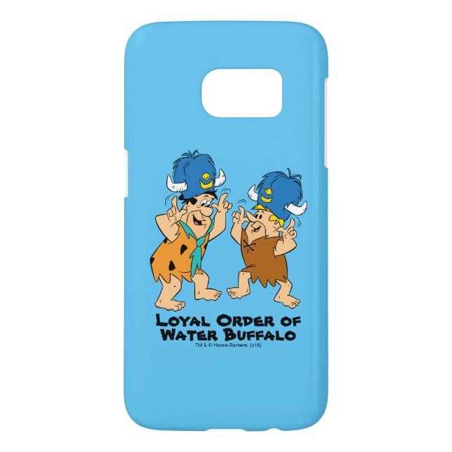 Die Steine | Fred & Barney Water Buffalos Case-Mate Samsung Galaxy Hülle (Rückseite)