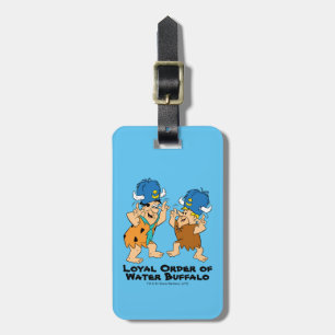 Die Steine Fred & Barney Water Buffalos Gepäckanhänger