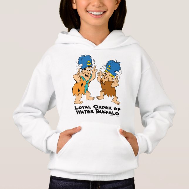 Die Steine | Fred & Barney Water Buffalos Hoodie (Vorderseite)