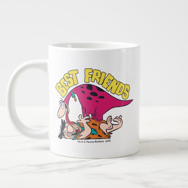 Die Steine | Fred & Dino - Die besten Freunde Jumbo-Tasse (Links)
