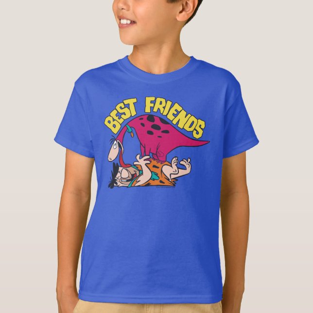 Die Steine | Fred & Dino - Die besten Freunde T-Shirt (Vorderseite)