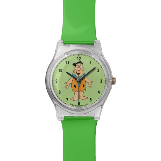 Die Steine | Fred Flintstone Armbanduhr (Nahaufnahme)