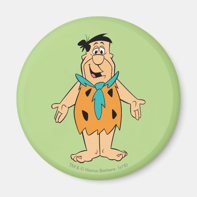 Die Steine | Fred Flintstone Magnet (Vorne)