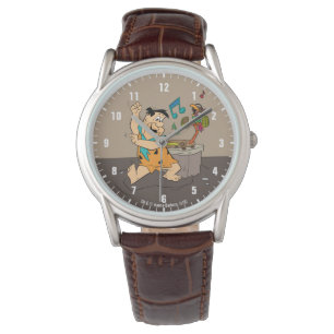 Die Steine  Fred Flintstone Tanz Armbanduhr