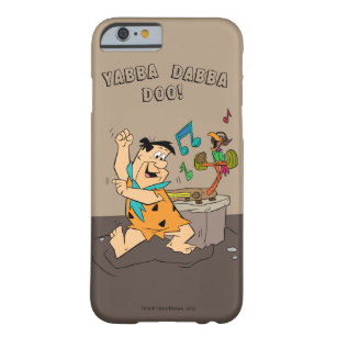 Die Steine   Fred Flintstone tanzen Barely There iPhone 6 Hülle
