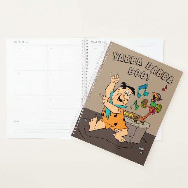 Die Steine | Fred Flintstone tanzen Planer (Anzeige)