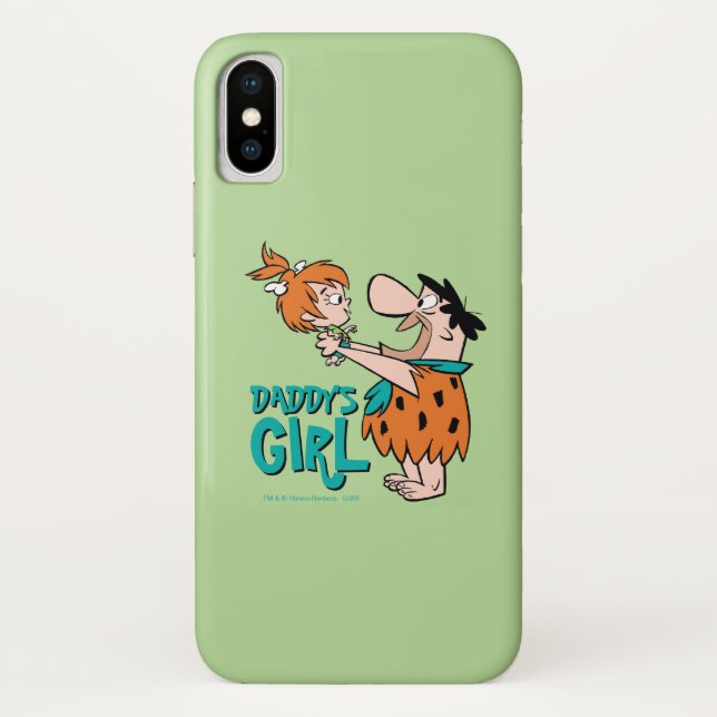 Die Steine | Fred & Pebbles - Daddy's Girl Case-Mate iPhone Hülle (Rückseite)