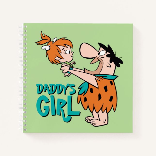 Die Steine | Fred & Pebbles - Daddy's Girl Notizbuch (Vorderseite)
