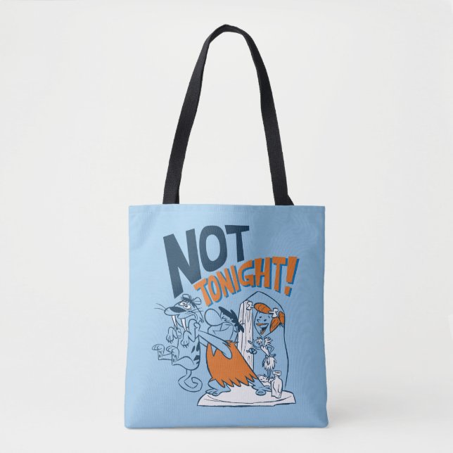 Die Steine | Heute Abend nicht! Tasche (Vorderseite)