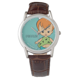 Die Steine Kies Flintstone Armbanduhr