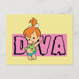 Die Steine Kies - Kleine Diva Einladungspostkarte