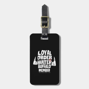 Die Steine Loyal Order Water Buffalo Mitglied Gepäckanhänger
