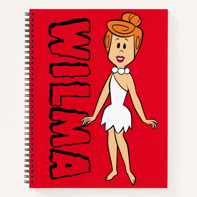 Die Steine | Wilma Flintstone Notizbuch (Vorderseite)