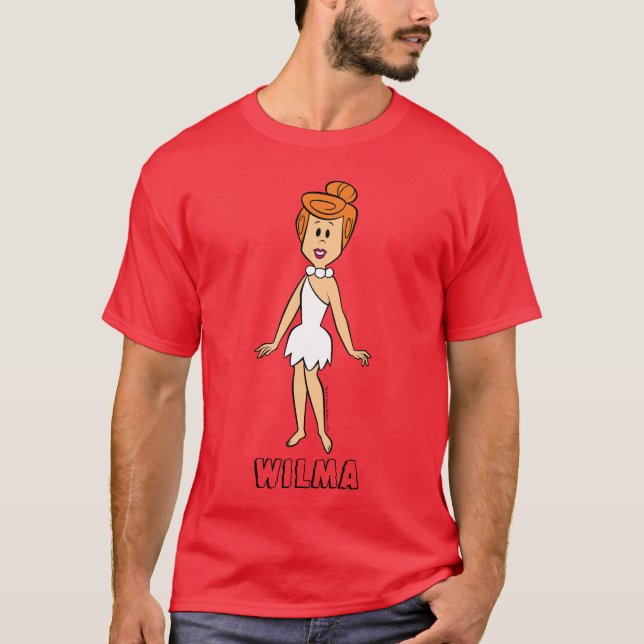 Die Steine | Wilma Flintstone T-Shirt (Vorderseite)