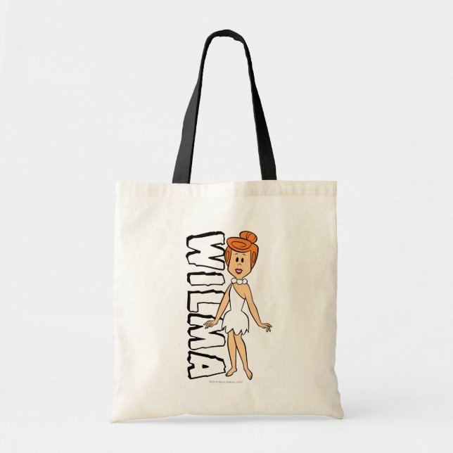 Die Steine | Wilma Flintstone Tragetasche (Vorne)