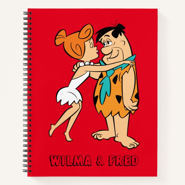 Die Steine | Wilma Kissing Fred Notizbuch (Vorderseite)