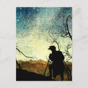 „Die Sterne, die die Natur aufhängte“ von Arthur R Postkarte