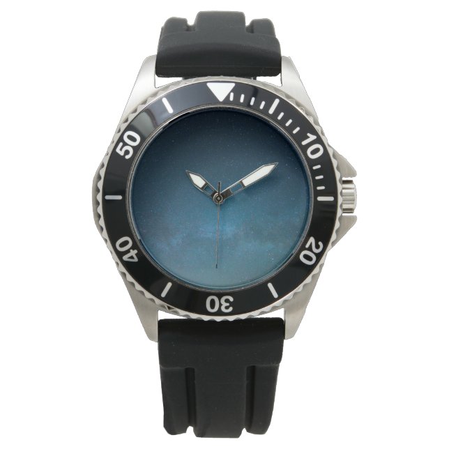 Die Sterne in der Nacht Armbanduhr (Vorderseite)
