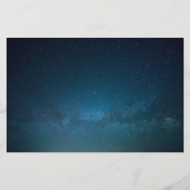 Die Sterne in der Nacht Briefpapier (Vorderseite)
