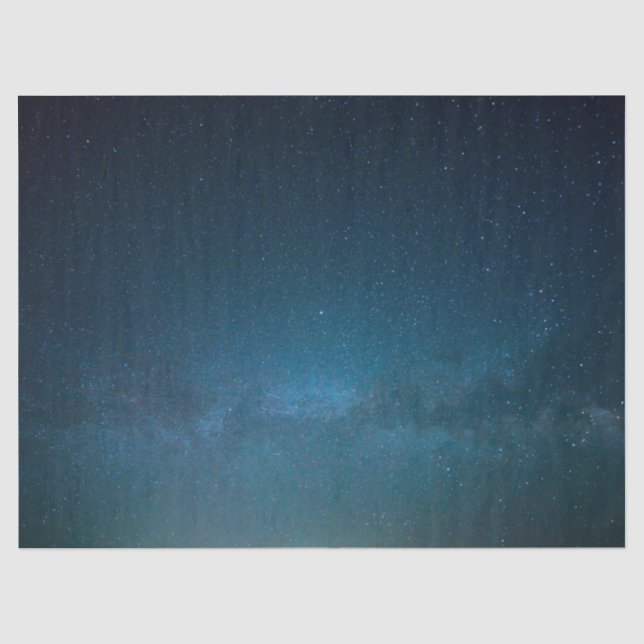 Die Sterne in der Nacht Seidenpapier (Vorderseite)