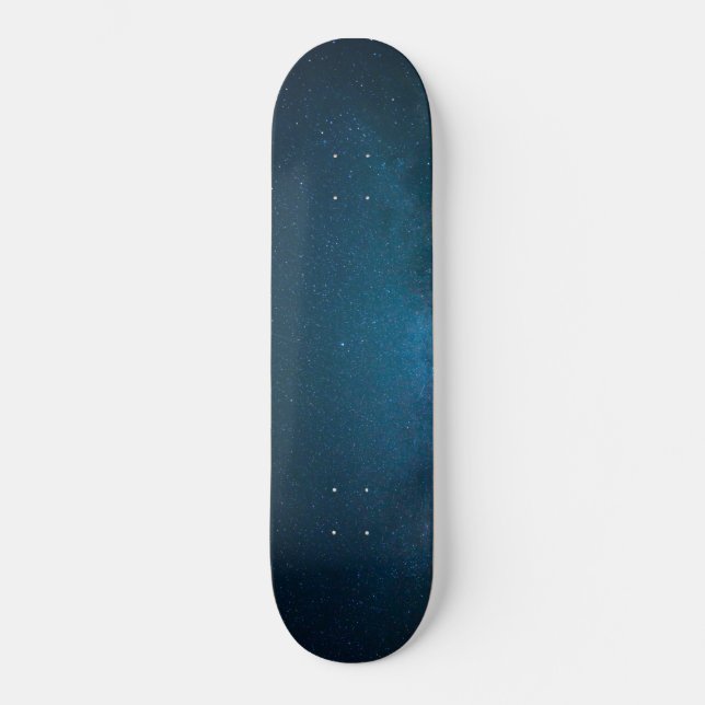 Die Sterne in der Nacht Skateboard (Vorderseite)