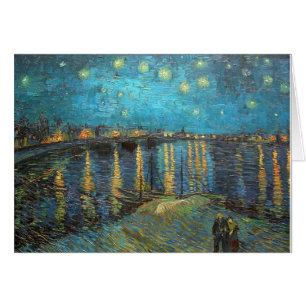 Die sternenklare Nachtrhone-Kunst