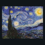 Die Sternennacht Fotodruck<br><div class="desc">Die Sternennacht von Vincent van Gogh,  1889.</div>