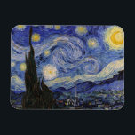 Die Sternennacht Magnet<br><div class="desc">Die Sternennacht von Vincent van Gogh,  1889.</div>