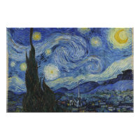 Die Sternennacht, Ölmalerei, Vincent Van Gogh