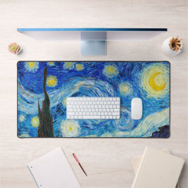 Die Sternennacht | Van Gogh | Schreibtischunterlage